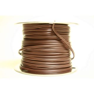 25 ft 18 AWG 2 Conductor Brown Lamp Cord