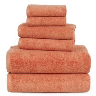 Zero Twist 6 Piece Towel Set by Lavish Home