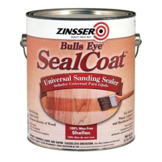 Zinsser 1 gal. SealCoat Clear Matte Sanding Sealer (Case of 2) 821