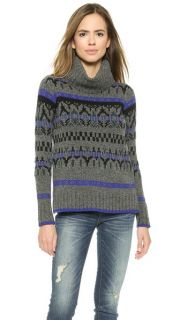 Madewell Fair Isle Turtleneck Sweater