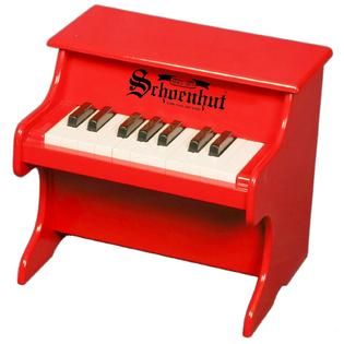 Schoenhut Red 18 Key My First Piano   Toys & Games   Musical