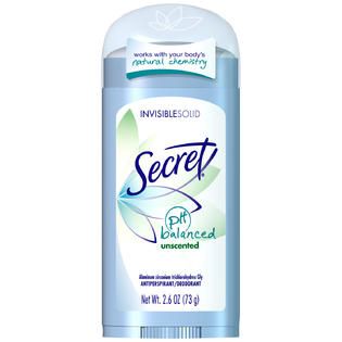 Secret Secret Invisible Solid Unscented Antiperspirant/ Deodorant 2.6