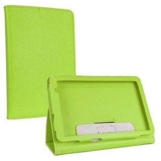 Digital2 ACC700A 7" Tablet Leatherette Protective Magnetic Folio Case Green