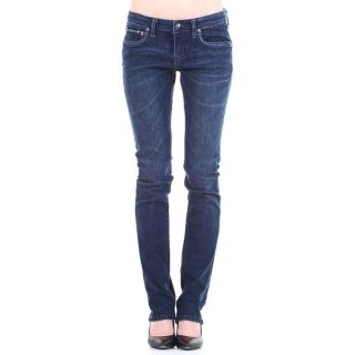 Stitchs Womens Blue Low Rise Straight Leg Jeans  