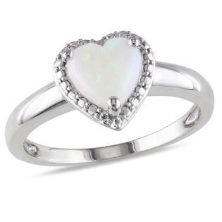 Amour 7/8 Carat T.G.W. Opal Fashion Ring in Sterling Silver   Jewelry