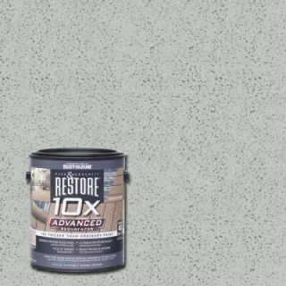 Rust Oleum Restore 1 gal. 10X Advanced Graywash Deck and Concrete Resurfacer 291460