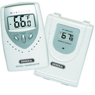 General Tools Wireless Thermometer with Remote EMR813