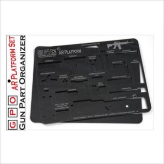 AR Gun Part Organizer Black ABK