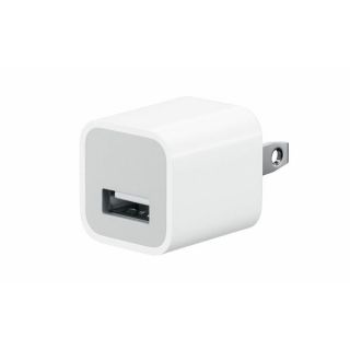 INSTEN USB Mini Travel Charger Adapter for Apple iPhone 4S/ 5S/ 6