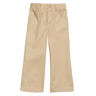 At School by French Toast   Toddler Girls Pull On Pants (Khaki)