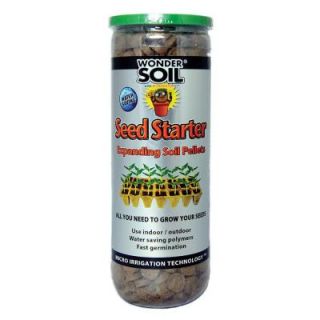 WONDER SOIL 600 Seed Starting Complete Mix Coco Wafers Shake