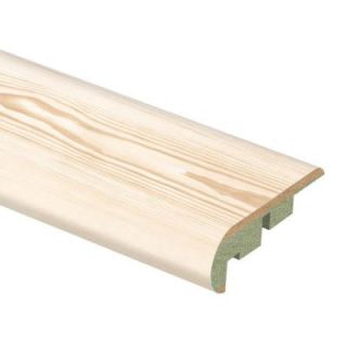 Zamma Whitehall Pine 3/4 in. Thick x 2 1/8 in. Wide x 94 in. Length Laminate Stair Nose Molding 013541545