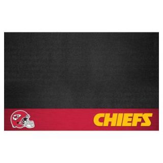 FANMATS Kansas City Chiefs 26 in. x 42 in. Grill Mat 12189