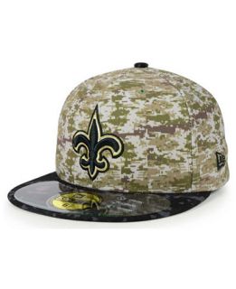 New Era New Orleans Saints Salute to Service 59FIFTY Cap   Sports Fan