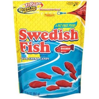 Swedish Fish Soft & Chewy Candy, 1.9 lbs