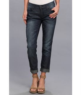 dkny jeans light weight rolled boyfriend in heritage wash heritage