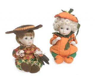 Patches & Pumpkin Ltd. Edition Porcelain Dolls by Marie Osmond   C20015 —