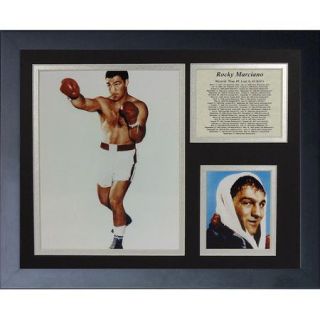 Legends Never Die Rocky Marciano Framed Memorabilia