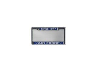 Air Force Since 1947 Chrome License Plate Frame  Free Screw Caps with this Frame