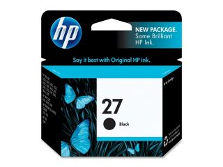 HP 27 Black Inkjet Print Cartridge (C8727AN)