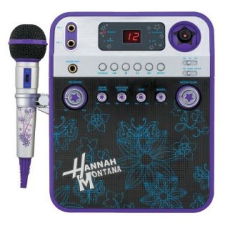 Disney Hannah Montana Karaoke + Video Camera   Purple (HM950KC
