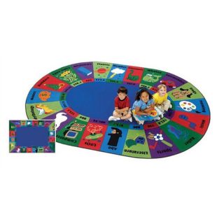 Carpets for Kids Circletime Dewey Decimal Fun Area Rug