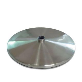 Daylight Brushed Stainless Steel Slimline Table Base U52107