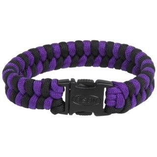 Bison Designs Two Tone Paracord Bracelet (For Men and Women) 7882P 45