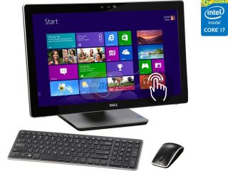 Refurbished DELL All in One Computer Inspiron One 2350 4th Generation Intel Core i7 4710MQ (2.5 GHz) 12 GB DDR3 1 TB HDD 23.8" Touchscreen Windows 8.1 64 Bit