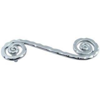 Atlas Homewares Scroll Collection Polished Chrome 9 in. Mega Pull Right 3001R CH