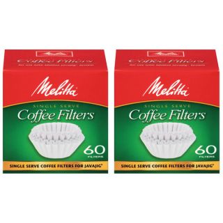 Melitta 620122 #1 Natural Brown Paper Cone Coffee Filters  240 Count
