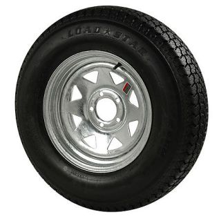 Kenda Loadstar 225/75 x 15 Bias Trailer Tire w/6 Lug Galvanized Spoke Rim 81062
