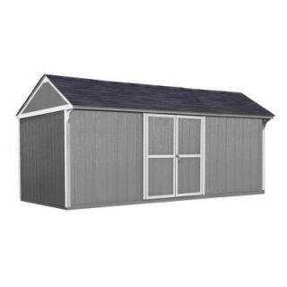 Handy Home Products Lexington 16 ft. x 10 ft. Wood Storage Shed with Floor 18327 0