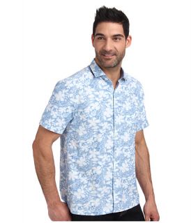 Tommy Bahama The Bliss Goes On Camp Shirt Chambray Blue