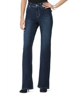Style&co. Jeans, Curvy Fit Bootcut Leg Rhinestone Studded, Solstice