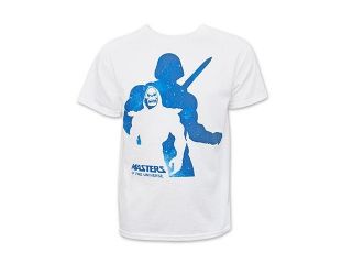 He Man: Masters Of The Universe Men's White Shadow Masters Tee Shirt