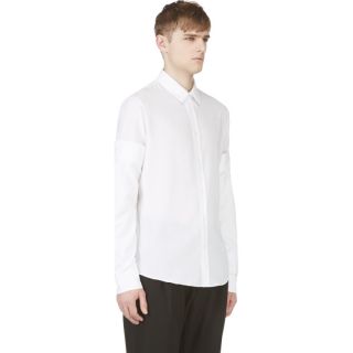 Maison Martin Margiela White Double Sleeve Shirt