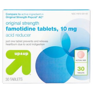up & up™ Famotidine Acid Relief 10 mg Tablets   30 Count