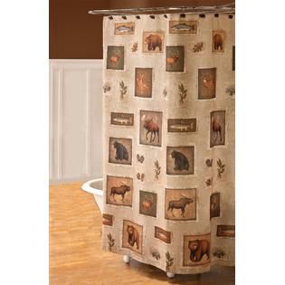 Colormate Alpine Retreat Shower Curtain 70 x 70   Home   Bed & Bath