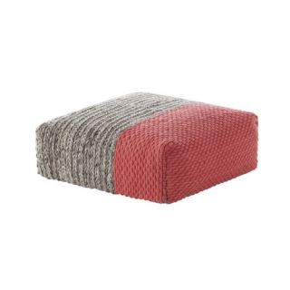 Mangas Space Square Plait Ottoman by GAN RUGS