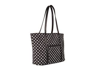 Vera Bradley Trimmed Vera Laptop Tote Mini Concerto/Black