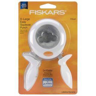 Fiskars Extra Large Cloud Squeeze Punch