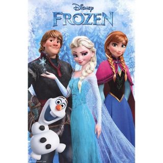 Art Frozen Group Poster