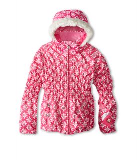 obermeyer kids sheer bliss jacket toddler little kids big kids hot pink snowflake
