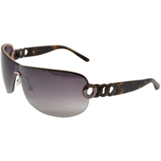 Marc Jacobs Womens MMJ 337/S Brown Plastic Shield Sunglasses