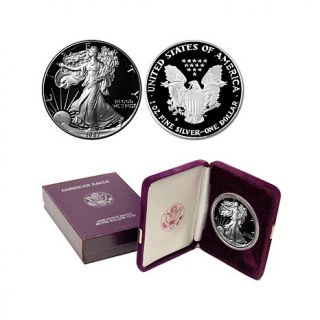 1987 S Mint Proof Silver Eagle Dollar Coin in Original Government Packaging   7548112