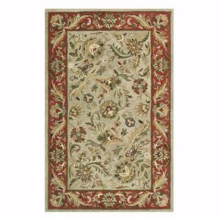 Home Decorators Collection Dudley Sage/Rust 7 ft. 6 in. x 9 ft. 6 in. Area Rug 5385830620