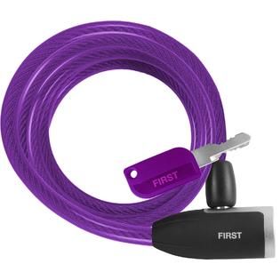 Wordlock  Bike Lock MatchKey 10mm 5ft   Purple