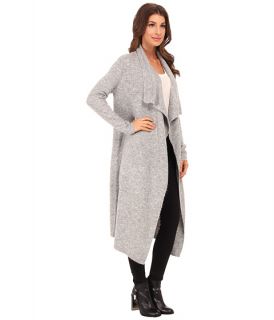 Bb Dakota Tabbetha Fuzzy Cardigan Grey, Clothing, Women