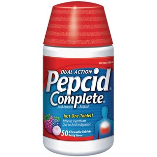 Pepcid Berry Complete Acid Reducer & Antacid, 50ct